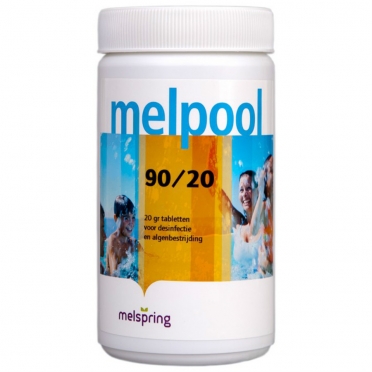 Melpool chloortabletten 90/20 - 1 kg 